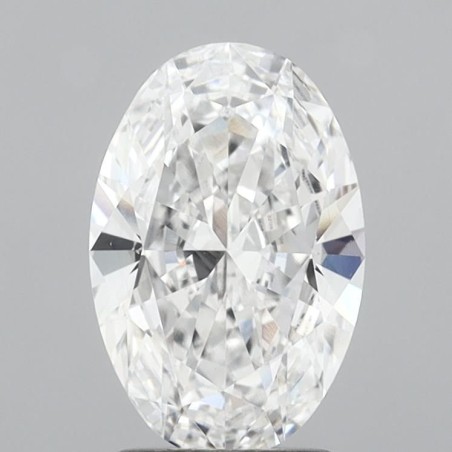 Diament laboratoryjny bezbarwny szlif owalny, 2.01ct, VVS2, E, IGI LG728532128