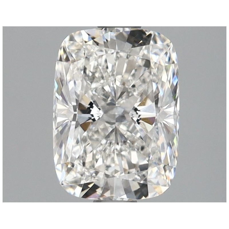 Diament laboratoryjny bezbarwny szlif poduszkowy brylantowy, 1.62ct, VVS2, F, IGI LG680509627