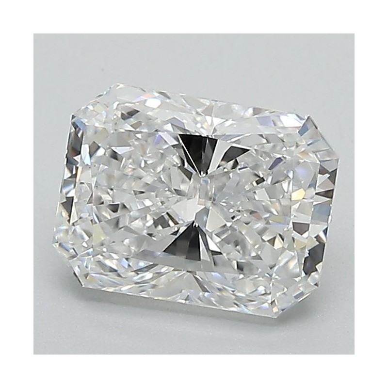 Diament laboratoryjny bezbarwny radiant, 1.61ct, VVS2, E, GIA 6501514190