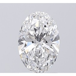 Diament laboratoryjny bezbarwny szlif owalny, 1.03ct, VVS2, D, IGI LG713594547