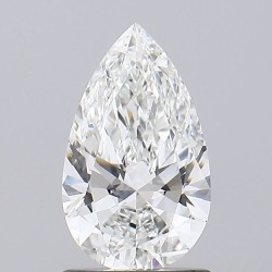 Diament laboratoryjny bezbarwny szlif gruszkowy, 1.03ct, VVS2, F, IGI LG629405815