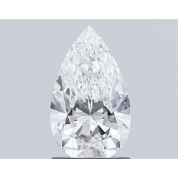 Diament laboratoryjny bezbarwny szlif gruszkowy, 1.03ct, VVS2, E, IGI LG635454419