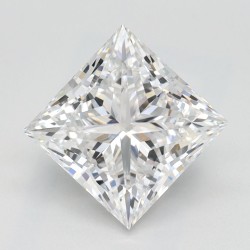 Diament laboratoryjny bezbarwny szlif princess, 2.02ct, VVS1, D, IGI LG702512578