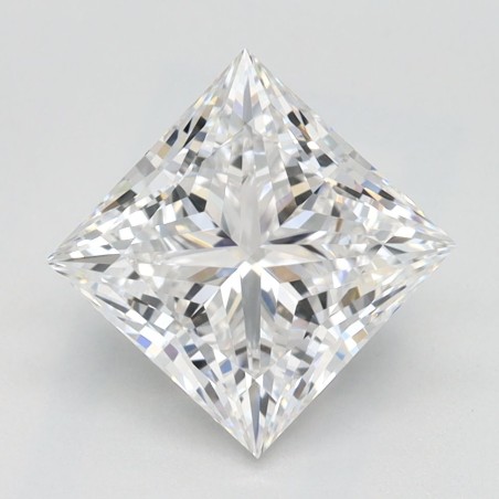 Diament laboratoryjny bezbarwny szlif princess, 2.02ct, VVS1, D, IGI LG702512578