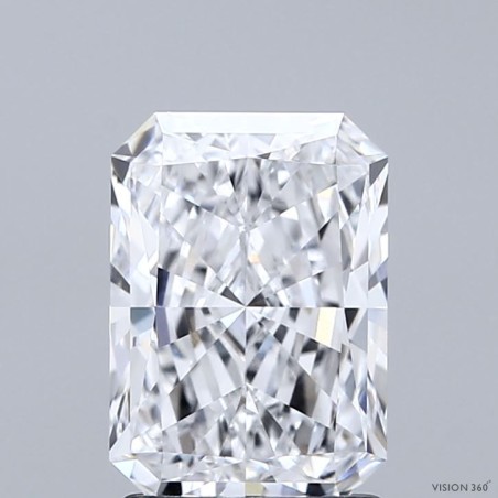 Diament laboratoryjny bezbarwny radiant, 2.0ct, VVS2, D, IGI LG741529643