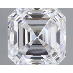 Diament laboratoryjny bezbarwny Asscher, 1.06ct, VVS2, D, IGI LG724540327
