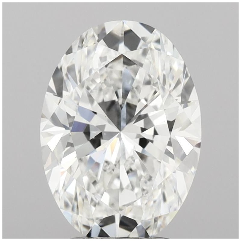 Diament laboratoryjny bezbarwny szlif owalny, 2.74ct, VVS2, E, IGI LG737543683