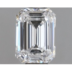Diament laboratoryjny bezbarwny szlif szmaragdowy, 1.01ct, VVS1, D, IGI LG731502633