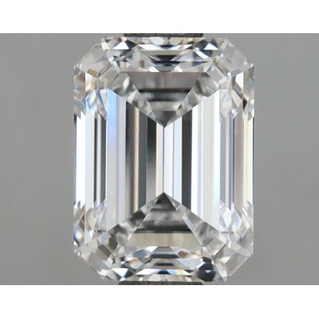 Diament laboratoryjny bezbarwny szlif szmaragdowy, 2.06ct, VVS1, D, IGI LG729520651