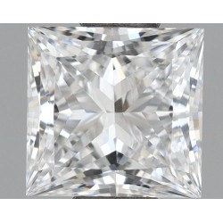 Diament laboratoryjny bezbarwny szlif princess, 1.01ct, VVS1, D, IGI LG730501889