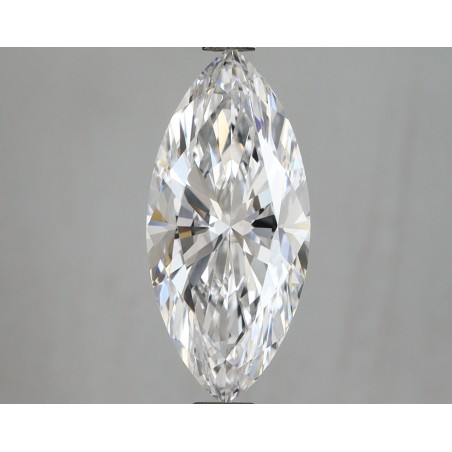 Diament laboratoryjny bezbarwny markiza, 2.74ct, VVS1, D, IGI LG732513206