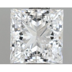 Diament laboratoryjny bezbarwny szlif princess, 1.25ct, VVS1, D, IGI LG731502675