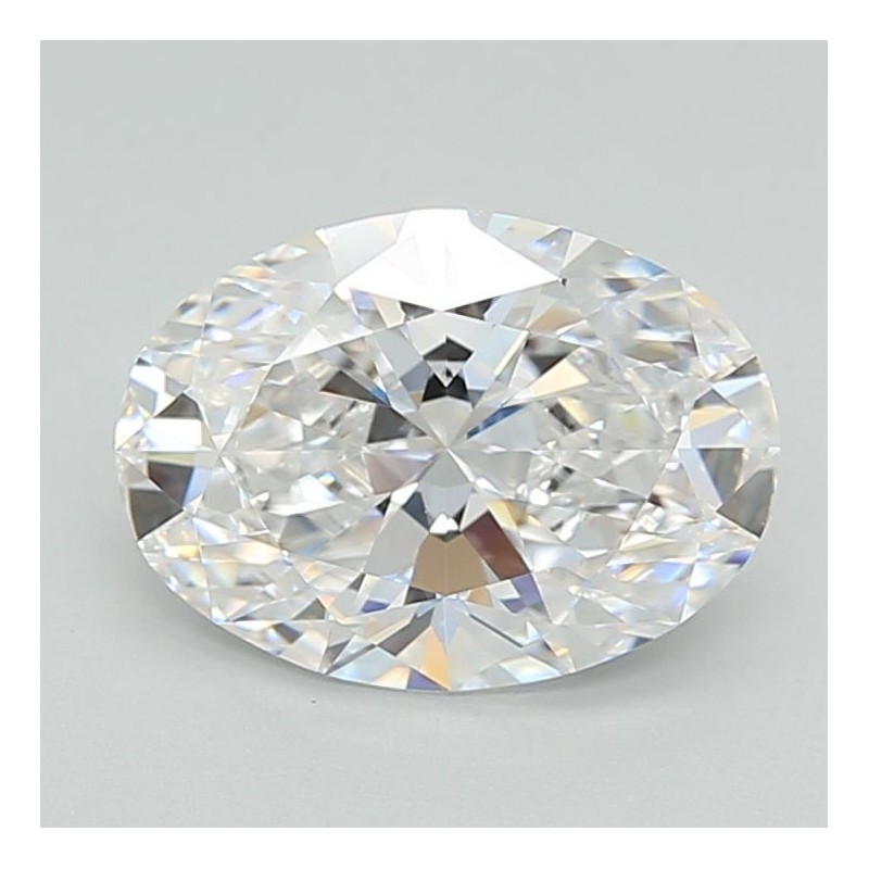 Diament laboratoryjny bezbarwny szlif owalny, 2.94ct, VVS1, D, GIA 7538418757