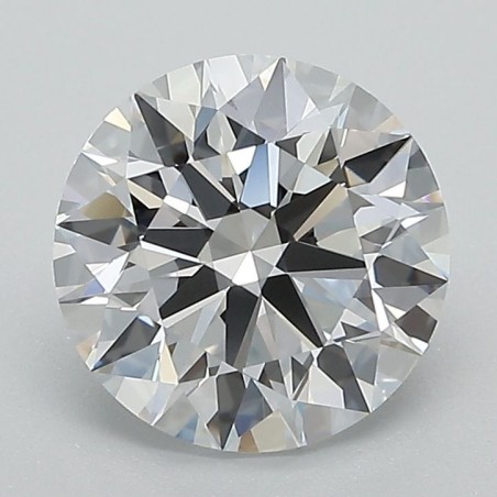 Diament laboratoryjny bezbarwny szlif okrągły, 2.12ct, VVS2, D, GIA 1505263701