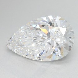 Diament laboratoryjny bezbarwny szlif gruszkowy, 2.54ct, VVS1, D, IGI LG677520660