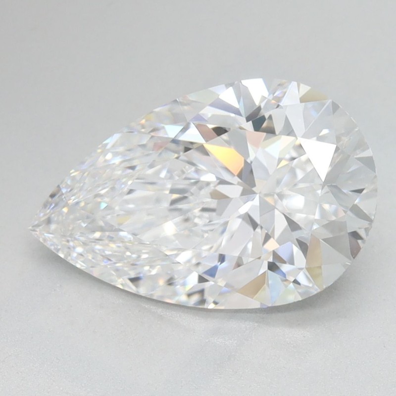 Diament laboratoryjny bezbarwny szlif gruszkowy, 2.54ct, VVS1, D, IGI LG677520660