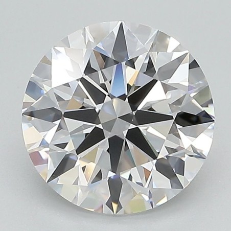 Diament laboratoryjny bezbarwny szlif okrągły, 2.38ct, VVS2, D, GIA 6501263792