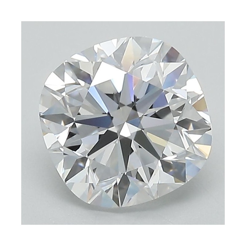 Diament laboratoryjny bezbarwny szlif poduszkowy brylantowy, 2.09ct, VVS2, D, GIA 3505260625