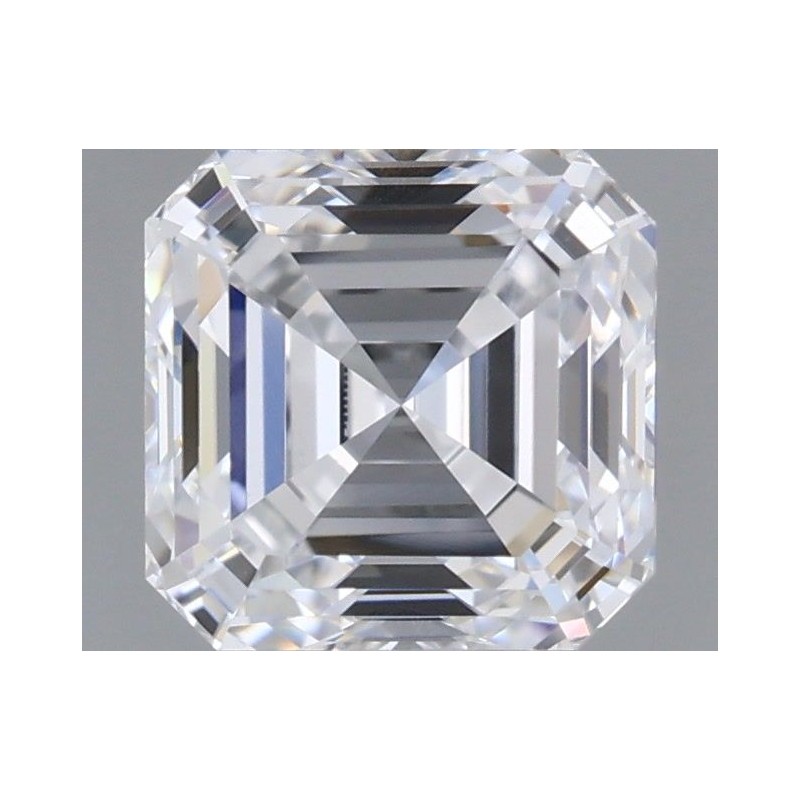Diament laboratoryjny bezbarwny szlif szmaragdowy kwadratowy, 1.07ct, VVS2, D, IGI LG665409381