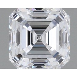 Diament laboratoryjny bezbarwny Asscher, 1.06ct, VVS2, D, IGI LG689560782