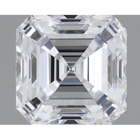 Diament laboratoryjny bezbarwny Asscher, 1.06ct, VVS2, D, IGI LG689560782