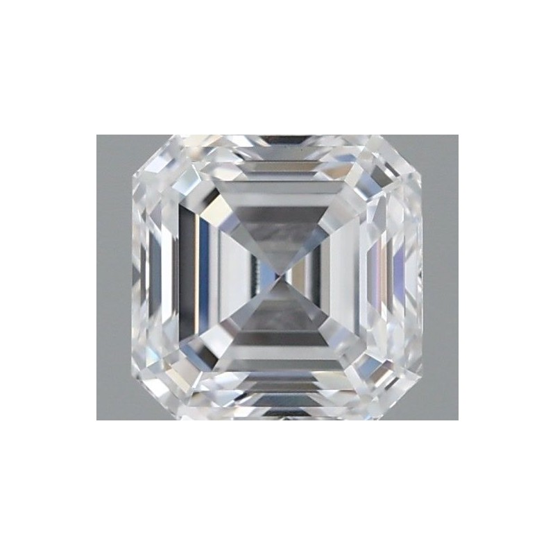 Diament laboratoryjny bezbarwny szlif szmaragdowy kwadratowy, 1.06ct, VVS2, D, IGI LG687546292