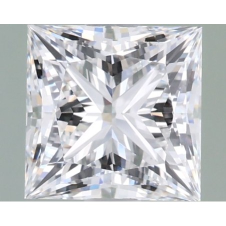 Diament laboratoryjny bezbarwny szlif princess, 1.51ct, IF, D, IGI LG735531897