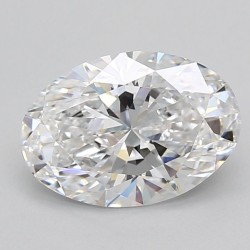 Diament laboratoryjny bezbarwny szlif owalny, 2.44ct, VVS1, D, GIA 7538424894