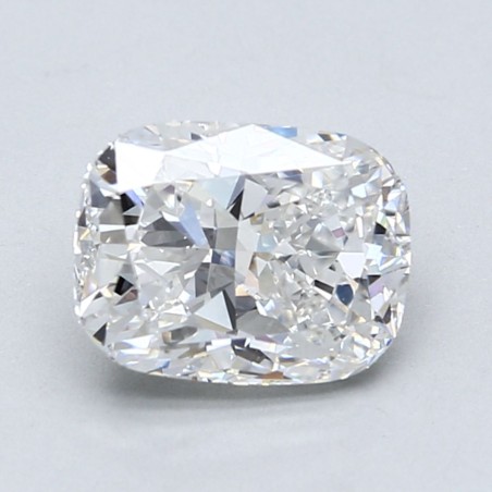Diament laboratoryjny bezbarwny szlif poduszkowy brylantowy, 2.05ct, VVS2, E, GIA 6475881953