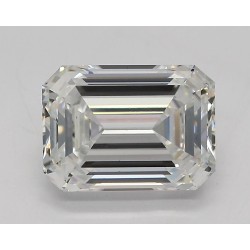 Diament laboratoryjny bezbarwny szlif szmaragdowy, 2.56ct, VVS2, E, GIA 6502819889