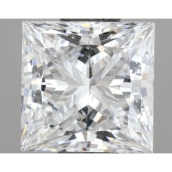 Diament laboratoryjny bezbarwny szlif princess, 1.02ct, VVS1, D, IGI LG724546365