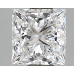 Diament laboratoryjny bezbarwny szlif princess, 1.07ct, VVS1, D, IGI LG731502660