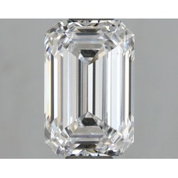 Diament laboratoryjny bezbarwny szlif szmaragdowy, 1.43ct, VVS1, D, IGI LG731502673