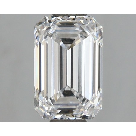 Diament laboratoryjny bezbarwny szlif szmaragdowy, 1.43ct, VVS1, D, IGI LG731502673
