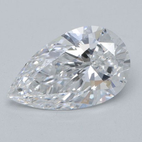Diament laboratoryjny bezbarwny szlif gruszkowy, 1.92ct, VVS2, D, IGI LG608373901