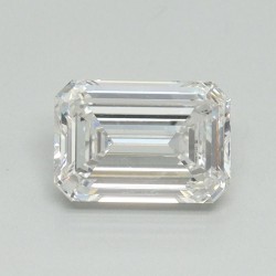 Diament laboratoryjny bezbarwny szlif szmaragdowy, 1.09ct, VVS2, E, IGI LG692583035