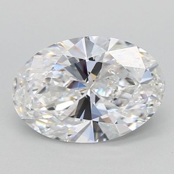 Diament laboratoryjny bezbarwny szlif owalny, 2.06ct, VVS1, D, IGI LG729573467