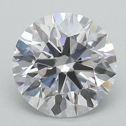 Diament laboratoryjny bezbarwny szlif okrągły, 1.73ct, VVS2, D, GIA 2507274138
