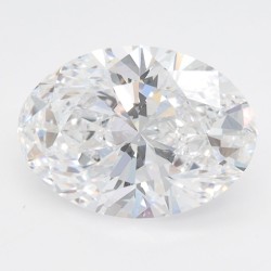 Diament laboratoryjny bezbarwny szlif owalny, 2.02ct, VVS1, D, GIA 2507690595