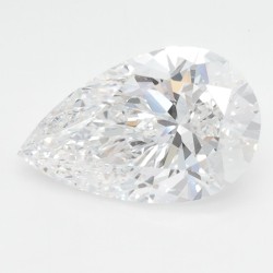 Diament laboratoryjny bezbarwny szlif gruszkowy, 2.04ct, VVS1, D, GIA 6505704504