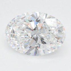 Diament laboratoryjny bezbarwny szlif owalny, 2.0ct, VVS2, D, GIA 7502624619
