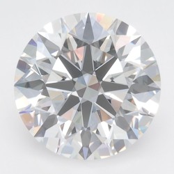 Diament laboratoryjny bezbarwny szlif okrągły, 2.56ct, VVS1, D, GIA 7501689324