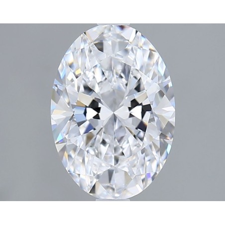 Diament laboratoryjny bezbarwny szlif owalny, 2.02ct, VVS1, D, IGI LG741512517