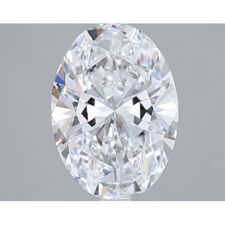 Diament laboratoryjny bezbarwny szlif owalny, 2.53ct, VVS1, D, IGI LG741512986