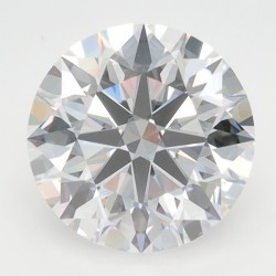 Diament laboratoryjny bezbarwny szlif okrągły, 2.76ct, VVS2, D, GIA 1508723601