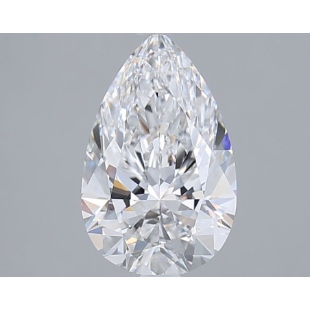 Diament laboratoryjny bezbarwny szlif gruszkowy, 2.2ct, VVS1, D, IGI LG741512842