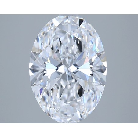 Diament laboratoryjny bezbarwny szlif owalny, 2.08ct, VVS2, D, IGI LG741512788