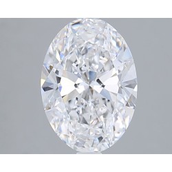 Diament laboratoryjny bezbarwny szlif owalny, 2.5ct, VVS2, D, IGI LG741512928