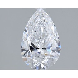 Diament laboratoryjny bezbarwny szlif gruszkowy, 1.5ct, VVS2, D, IGI LG741536639