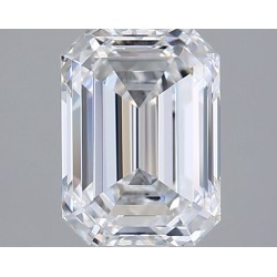 Diament laboratoryjny bezbarwny szlif szmaragdowy, 1.79ct, VVS2, E, IGI LG723590481